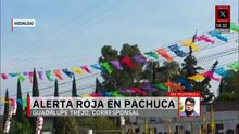 Alerta roja en Hidalgo por fuertes vientos, activan protocolos de emergencia