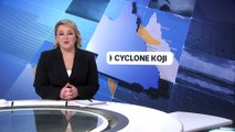 Ex-Tropical Cyclone Koji has weakened after making landfall in North Queensland