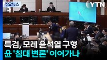 특검, 모레 윤석열 구형....윤도 ’침대 변론’ 이어가나 / YTN
