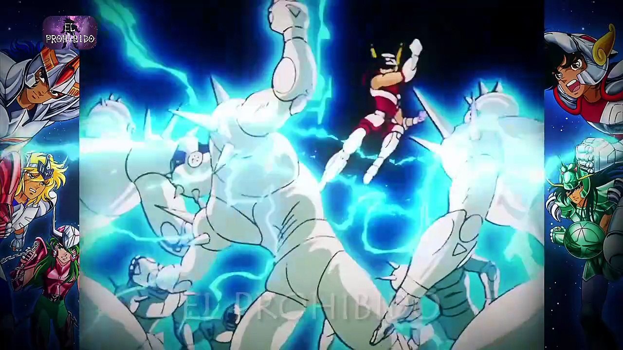 VIDEO 17  CABALLEROS DEL ZODIACO CANAL 5 COMERCIAL 6