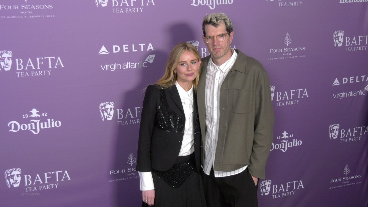 Justine Lupe and Timothy Simons 2026 BAFTA Tea Party Los Angeles | Arrivals