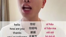 "Hello in Chinese