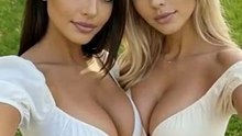 2 females, Ai inspired clip, nice content zooms in on the nice pair #sexy #sultry
