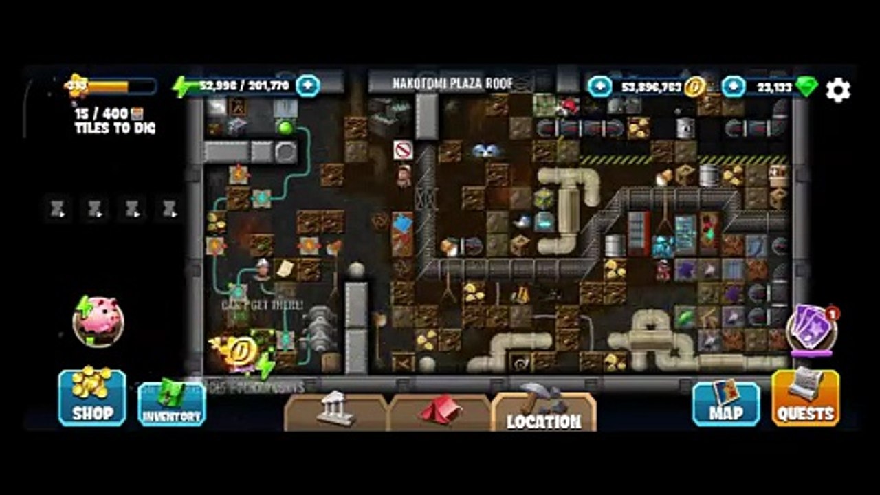 NAKOTOMI PLAZA ROOF, Diggy's Adventure, CHRISTMAS 2020 REMASTERED, Story Tasks only.