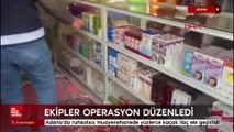 Adana'da ruhsatsız muayenehanede yüzlerce kaçak ilaç ele geçirildi