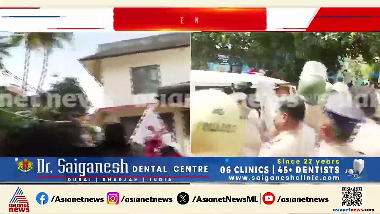 രാഹുൽ മാങ്കൂട്ടത്തിലിനെ സാഹസികമായി ആശുപത്രിയിൽ നിന്ന് പുറത്തിറക്കി പൊലീസ്