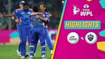 Highlights: Match 3, Mumbai Indians vs Delhi Capitals, WPL 2026