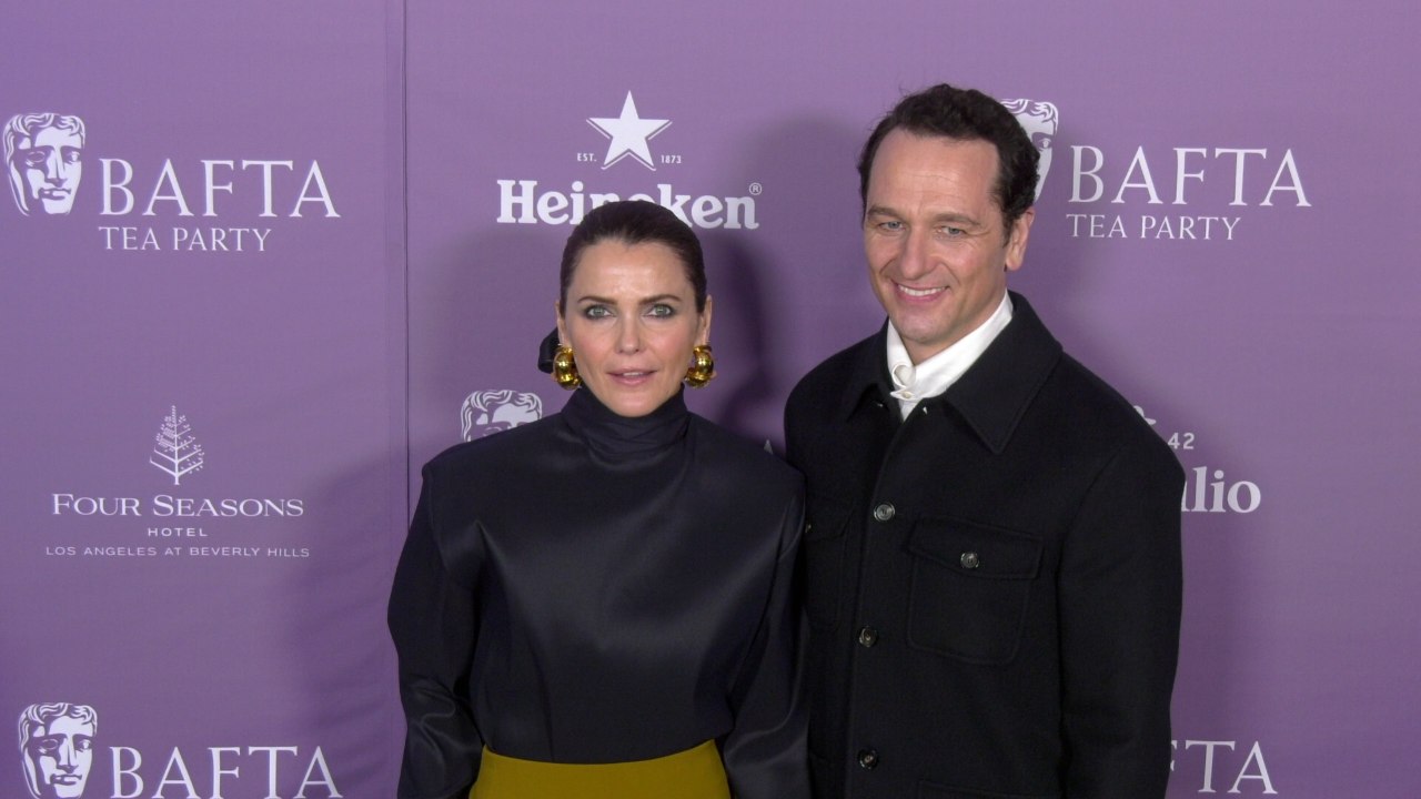 Keri Russell and Matthew Rhys 2026 BAFTA Tea Party Los Angeles | Arrivals