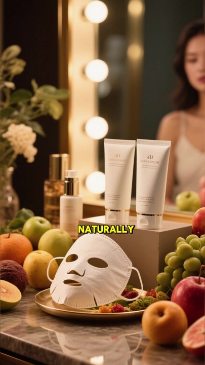 8pcs SADOER Fruits Face Mask – Moisturizing, Brightening, Firming, Hydrating Korean Skin Care