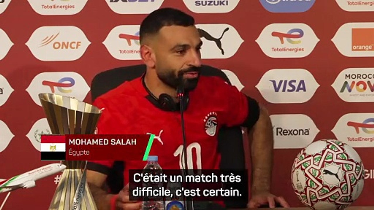 Salah : "On s'est battus avec notre cœur pour la qualification"