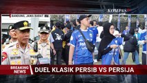 Duel Klasik Persib vs Persija di GBLA Sore Ini, 2.600 Personel Dikerahkan Jaga Keamanan Laga