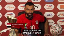 Mohamed Salah : « On s'est battus avec notre cœur pour la qualification » - Foot - CAN - Egypte
