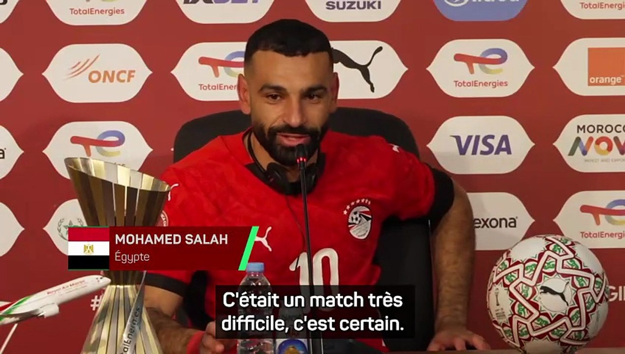 Mohamed Salah : « On s'est battus avec notre cœur pour la qualification » - Foot - CAN - Egypte