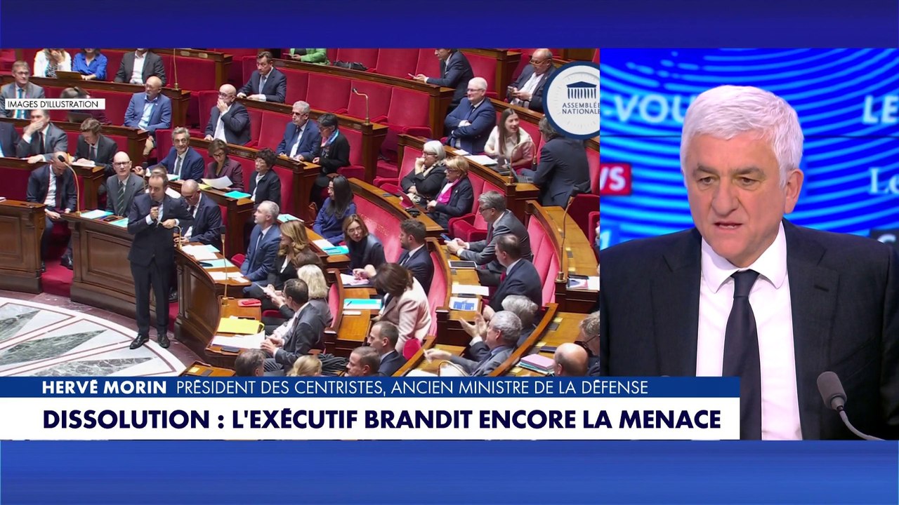 Hervé Morin  : «Emmanuel Macron aurait dû tirer les conséquences du désaveu du peuple»