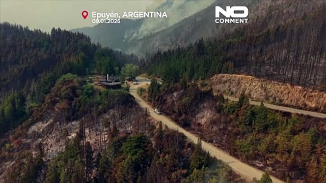 Un incendio forestal arrasa más de 5.500 hectáreas en la Patagonia argentina