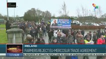 Ireland: Farmers protest against EU–Mercosur trade agreement