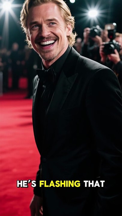 The Red Carpet Smile — Brad Pitt
