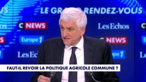 Hervé Morin : «La politique agricole doit soutenir les agriculteurs et l'adaptation au climat»