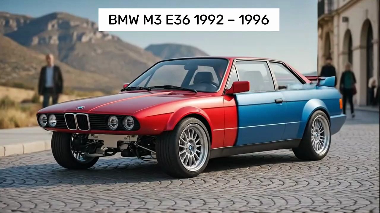 BMW M3 Evolution From E30 to G80 - A Complete Transformation (1985-2021)