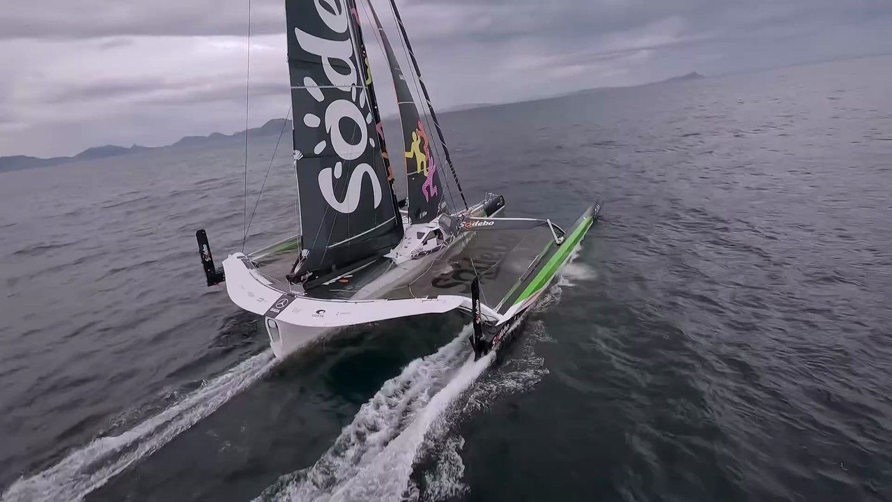 Sodebovoile 2025 / TROPHÉE JULES VERNE - JOUR 27  Magnifique Cap Horn pour Sodebo Ultim 3 ! le record de la traversée du Pacifique en 07 jours, 12 heures et 12 minutes