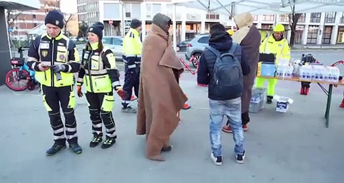Incendio al Grattacielo di Ferrara, gli aiuti della Protezione civile