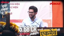 प्रचाराच्या धामधुमीत आदित्य ठाकरेंना त्रास, गोळी घेतली, भाषण सुरू ठेवलं