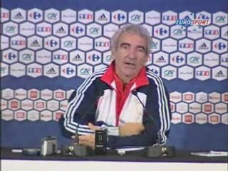 Domenech et la liste des 23 pour l'Euro 2008