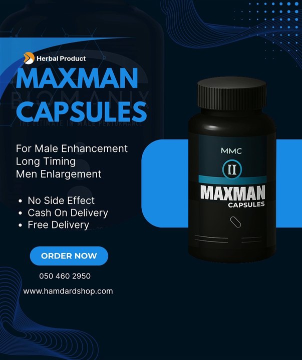 MaxMan Capsules in Dubai UAE