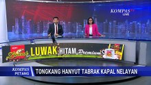 Tongkang di Banjarmasin Hanyut hingga Tabrak Kapal Nelayan | KOMPAS PETANG