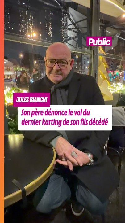Le père de Jules Bianchi nous parle du récent cambriolage dont il a été victime