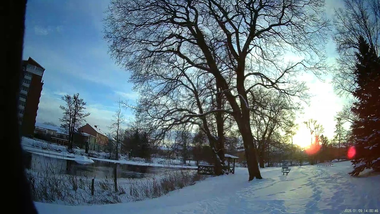 På väg till NetoNet och sen mot Centrum i Örebro 9 Jan. 2026