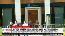 Justiça afasta ligação do Banco Master com PCC