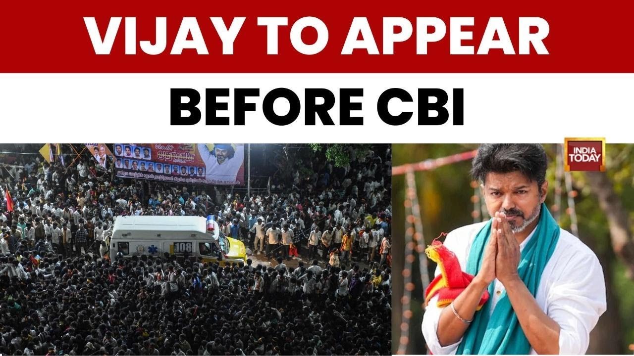 TVK Chief Vijay To Be Questioned By CBI In Delh...