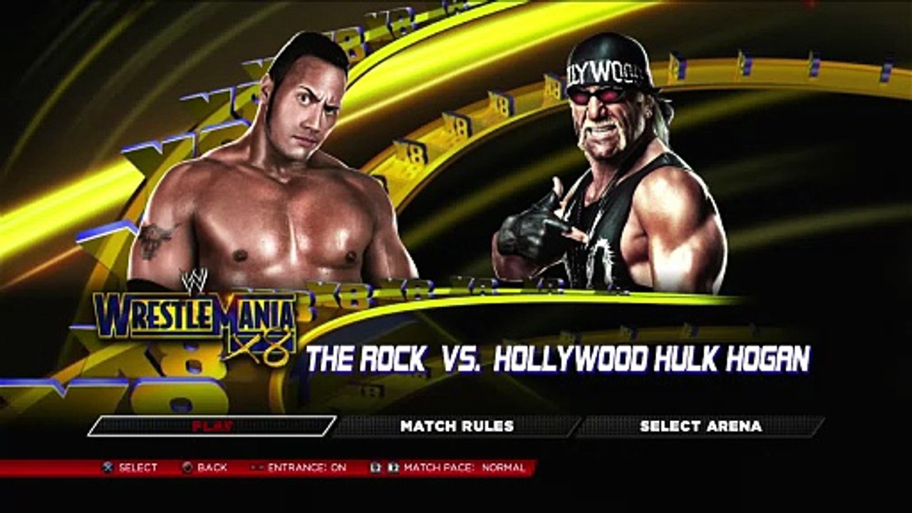 WWE 2K14 - The Rock vs. Hulk Hogan