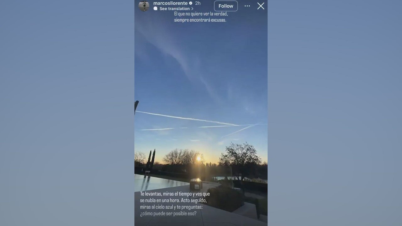 Marcos Llorente la vuelve a ‘liar’ y comparte en sus redes la última teoría conspiranoica: viral al instante