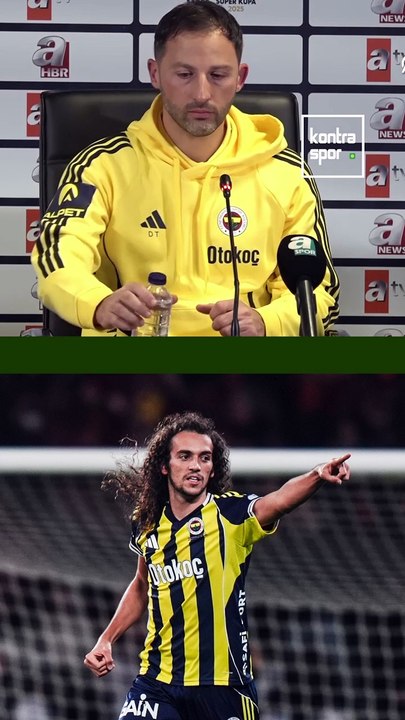 Fenerbahçe Teknik Direktörü Domenico Tedesco'nun, Guendouzi yorumu