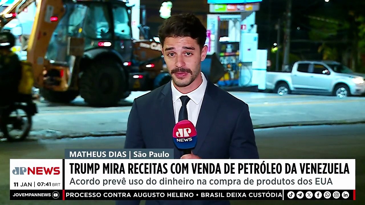 PRISÃO DE MADURO IMPACTA VENEZUELANOS NO BRASIL | JORNAL DA MANHÃ - 11/01/26