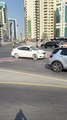 Watch: Delivery riders guide cars as traffic lights go out in Sharjah electricity outage