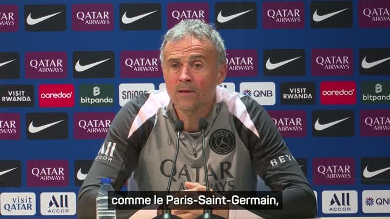 PSG - Luis Enrique  : "Ramos est un vrai exemple"