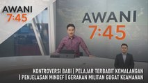 AWANI 7:45 [11/1/2026] – Kontroversi Babi | Pelajar Terbabit Kemalangan | Penjelasan MINDEF | Gerakan Militan Gugat Keamanan