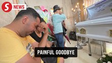 Philippine family bids tearful goodbye to landfill collapse victim