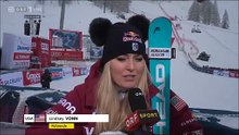 Lindsey Vonn - Zauchensee Downhill Interview