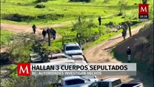 Madres buscadoras localizan tres cuerpos sepultados en Baja California