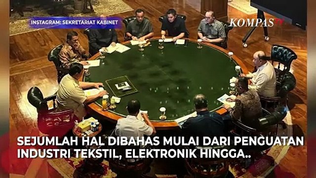 Presiden Prabowo Gelar Ratas di Hambalang, Menteri Bahlil hingga Andi Amran Hadir!