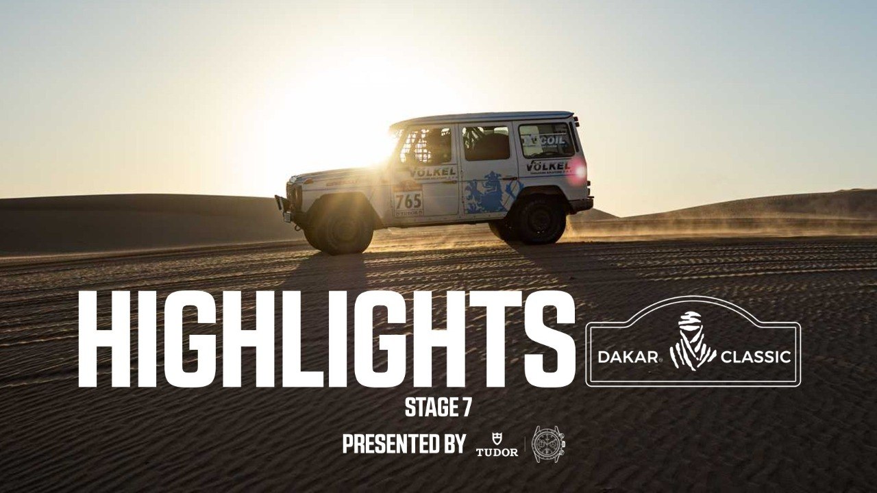Dakar 2026 - Dakar Classic Stage 7 Highlights presented by Tudor