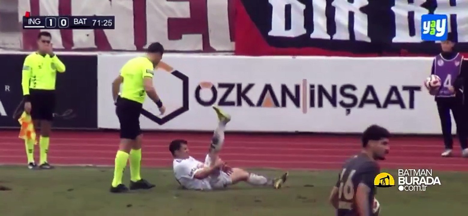 Bursa İnegöl’de Batman Petrolspor’a ırkçı pankart ve tezahürat