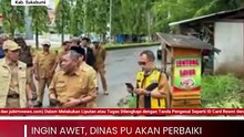 Ingin Awet, Dinas PU Akan Perbaiki Drainase dan Betonisasi Jalan Ahmad Yani Palabuhanratu