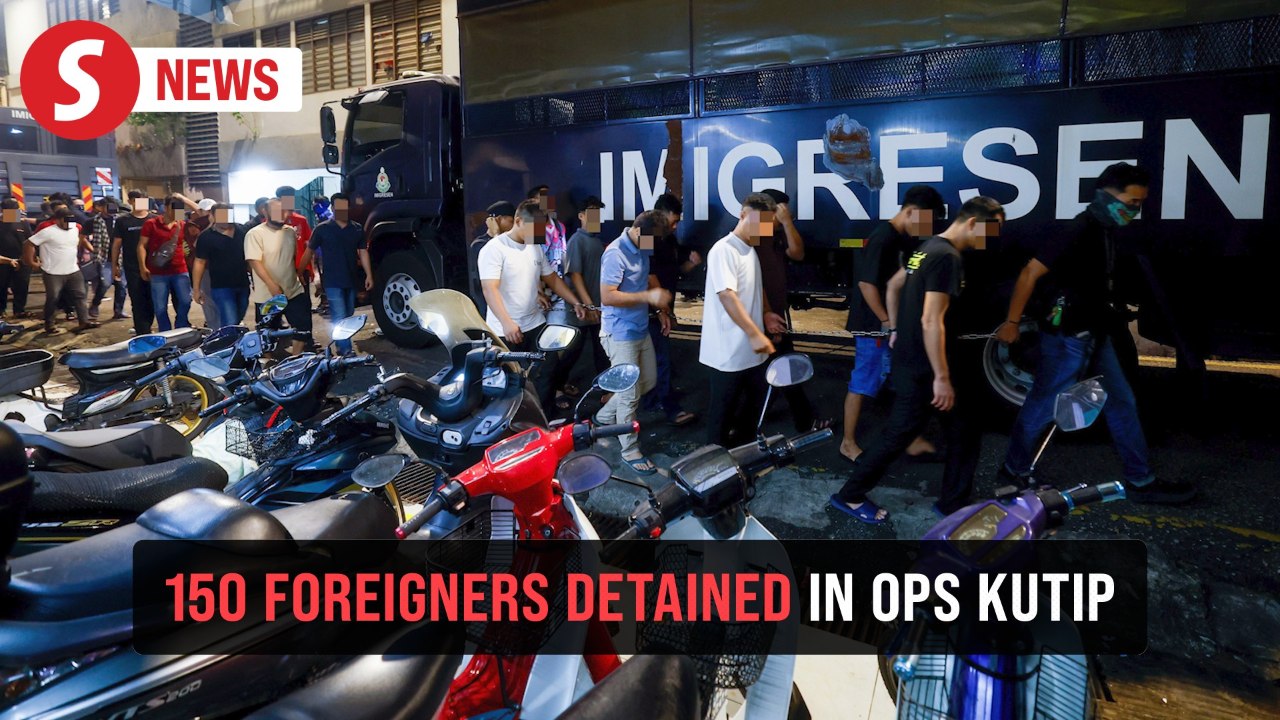 Ops Kutip: Immigration raids net 150 in KL