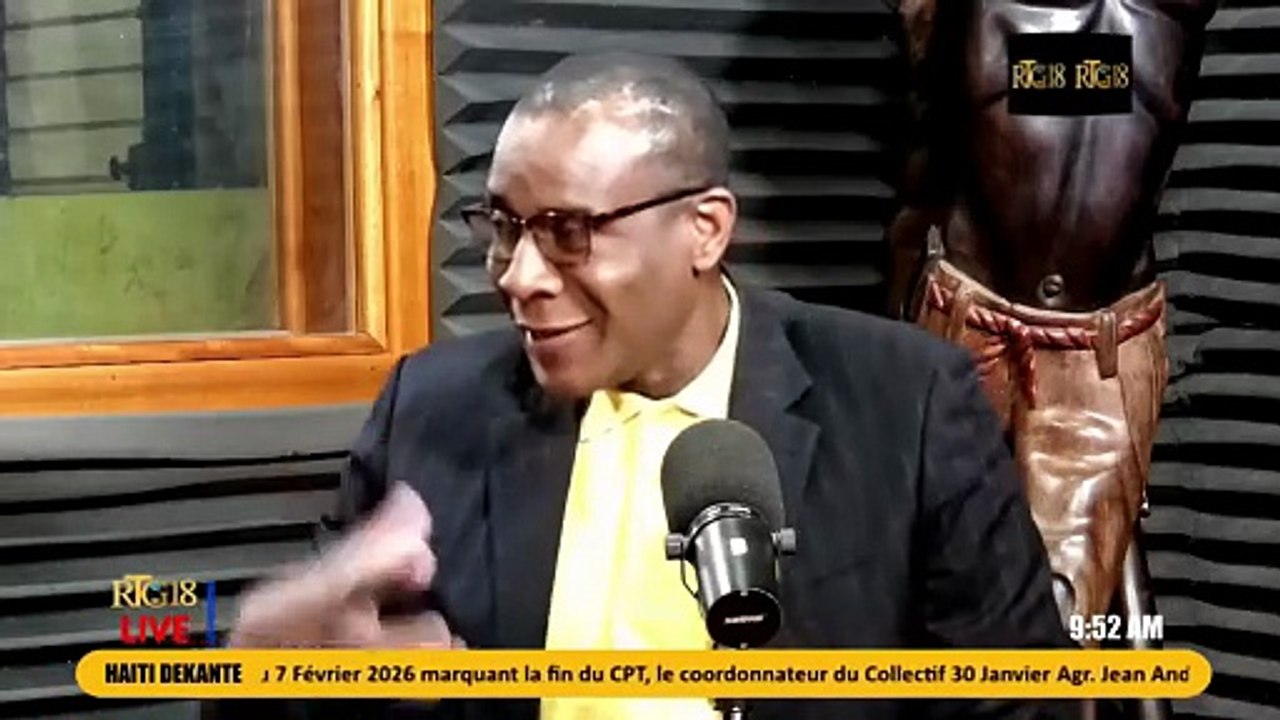DEKANTE 13 Janvier 2025|Agr. Jean André Victor, Coord. du "Collectif 30 Janvier"