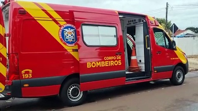 Idoso é socorrido pelo Siate após sofrer queda no Bairro Maria Luiza